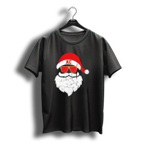 Kansas City Chiefs Kc Santa Claus Christmas Holiday T-Shirt