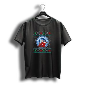 Kansas City Royals Christmas Santa Riding Scooter Holiday T-Shirt