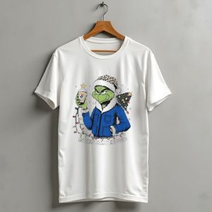 Kansas Jayhawks Grinch Is This Jolly Enough Merry Christmas T-Shirt