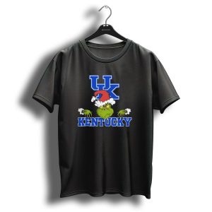 Kentucky Wildcats Grinch Christmas Ncaa Football T-Shirt