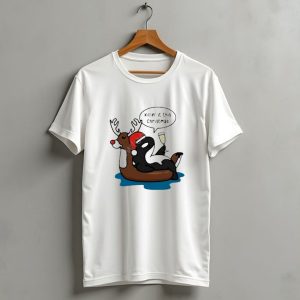 Killin It This Christmas Dolphin Orca Reindeer T Shirt