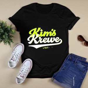 Kims Krewe Lsu Fleur De Lis T-Shirt