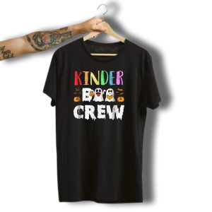 Kinder Boo Crew Halloween Ghosts Pumpkins T-Shirt