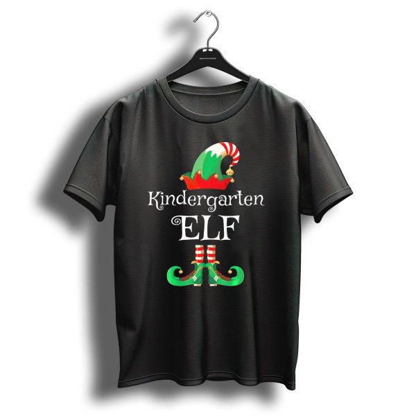 Kindergarten Elf Christmas School Spirit T Shirt 1 t shirt 1