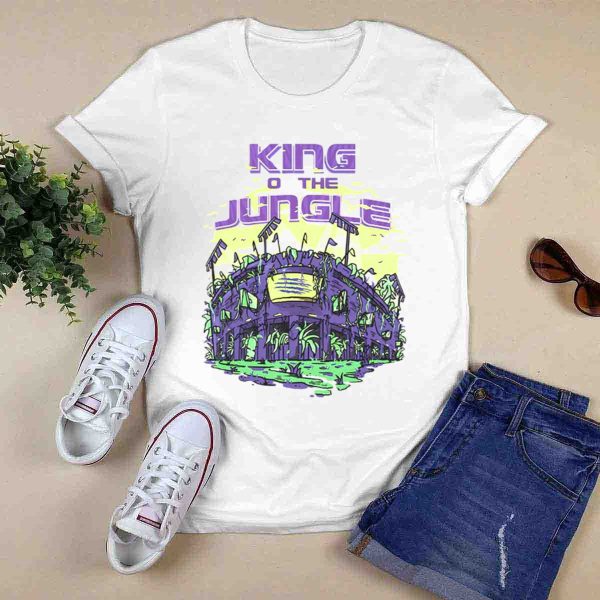 King of the Jungle LSU Tigers Stadium T Shirt 0