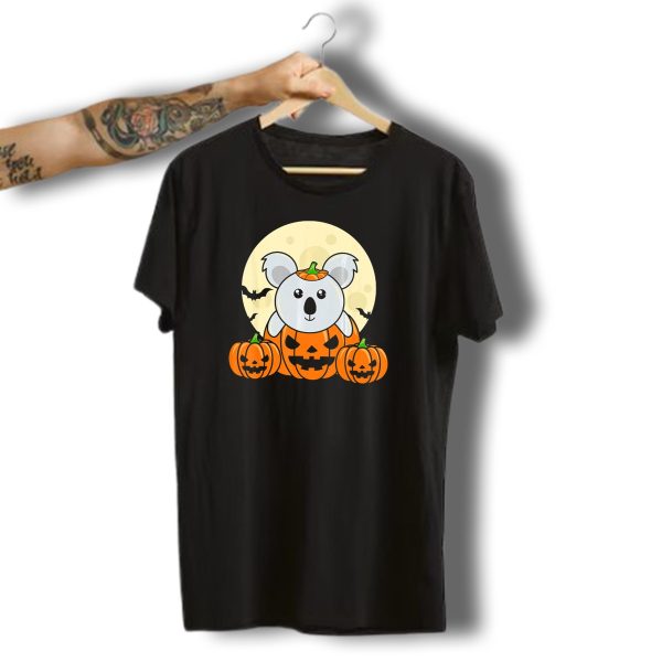 Koala Pumpkin Moon Bats Halloween Costume Cute Eas T Shirt t shirt 1