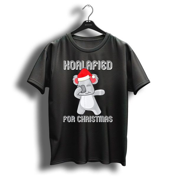 Koalafied For Christmas Dabbing Koala Bear Santa T Shirt 1 t shirt 1