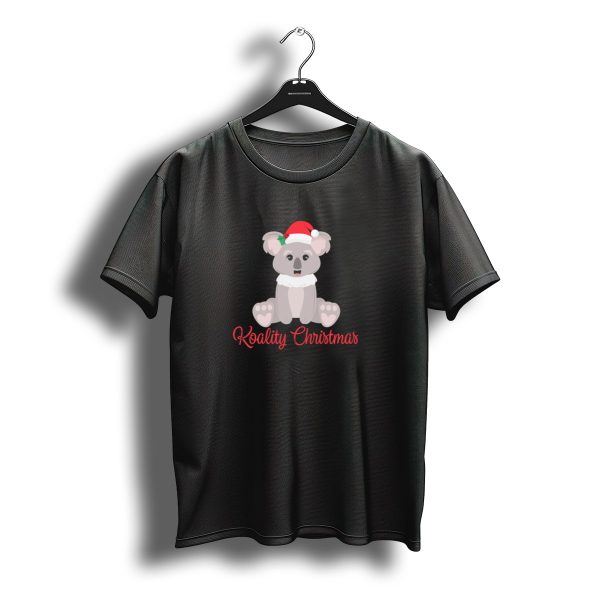 Koality Christmas Kola Koality Santa Hat Koala T Shirt t shirt 1