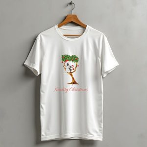 Koality Christmas Santa Hat Tree T Shirt