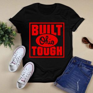 Kyle Mccord Wearing Built Ohio Tough Shirt