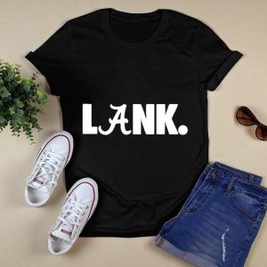 Lank Alabama Crimson Tide Inspired Typography T Shirt