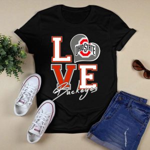 Love Ohio State Buckeyes T Shirt