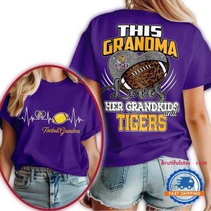 Lsu Tigers 2025 Ncaa Grandparents Day All-Over Print T-Shirt