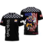 Lsu Tigers 2025 Ncaa We The People All-Over Print T-Shirt