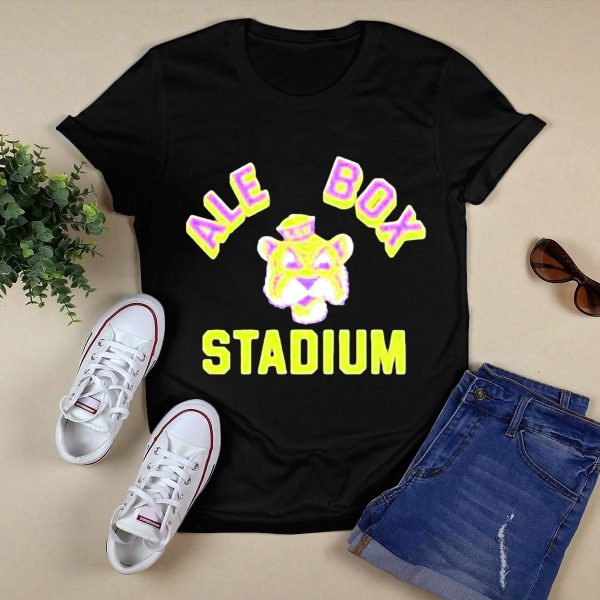 LSU Tigers Alex Box Stadium Baseball Franklin 47 Brand T Shirt Black 1