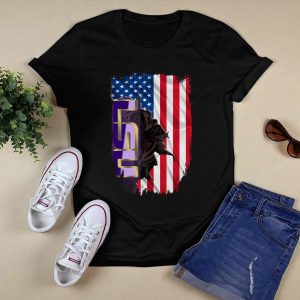 Lsu Tigers American Flag