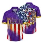 Lsu Tigers Happy 4Th Of July Hawaiian Shirt