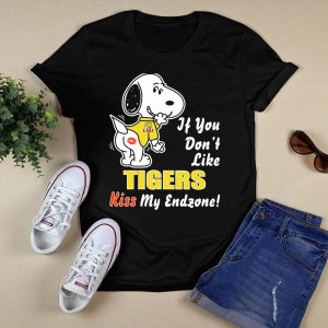 Lsu Tigers If You Dont Like Kiss My Endzone Football T-Shirt