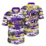Lsu Tigers Island Summer Vibes Tropical Hawaiian Shirt