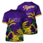 Lsu Tigers Landscape Vintage All-Over Print T-Shirt