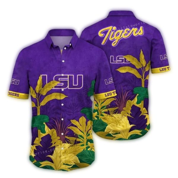 LSU Tigers Landscape Vintage Hawaiian Shirt 1
