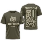 Lsu Tigers Ncaa Freedom Under Armour All-Over Print T-Shirt