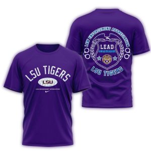 Lsu Tigers Ncaa Law Appreciation Month All-Over Print T-Shirt