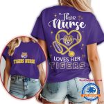 Lsu Tigers Nurse Appreciation Month All-Over Print T-Shirt