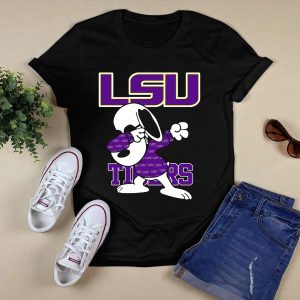 Lsu Tigers Snoopy Dabbing T-Shirt