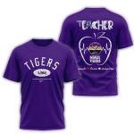 Lsu Tigers Teacher Appreciation Night All-Over Print T-Shirt