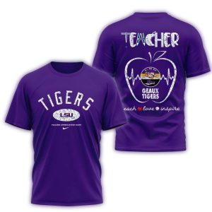 Lsu Tigers Teacher Appreciation Night All-Over Print T-Shirt
