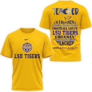 Lsu Tigers Teacher Pride 2025 All-Over Print T-Shirt