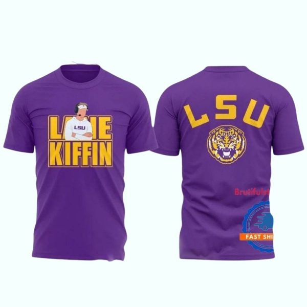 LSU Tigers Welcome Coach Lane Kiffin Limited 3D Shirt 1