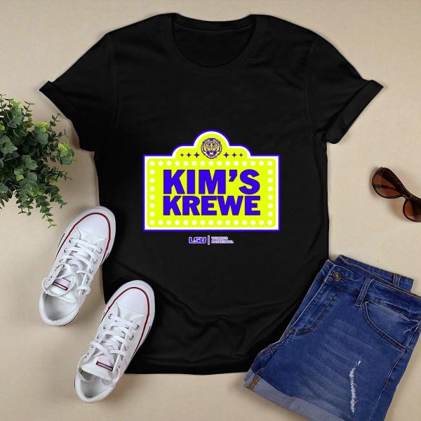 LSU Tigers Womens Basketball Kims Krewe Featuring Iconic Tiger T Shirt Black 1