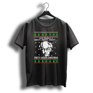 Larry David Have Yourself A Pretty Pretty Pretty Good Christmas T-Shirt