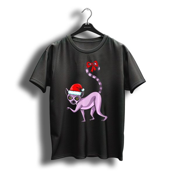 Lemur Santa Hat Madagascar Christmas T Shirt t shirt 1