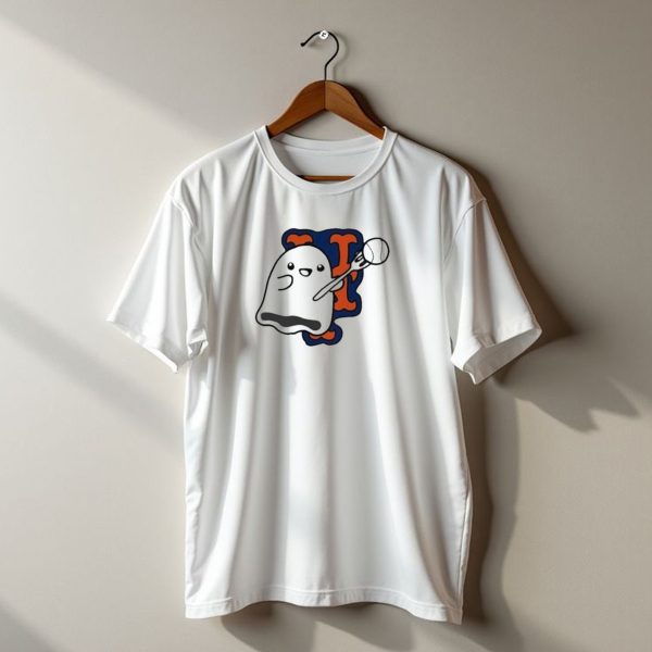 Lets Go New York Mets Baby Ghost Halloween Mlb T Shirt t shirt 1