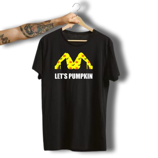Lets Pumpkin Halloween Funny Bats Pumpkins T Shirt t shirt 1