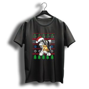 Lhasa Apso Dabbing Santa Hat Christmas T Shirt