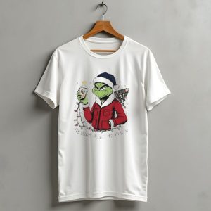 Liberty Flames Grinch Christmas Is This Jolly Enough Merry Christmas T-Shirt