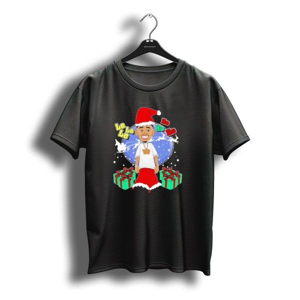 Lil Foo Christmas Le Le Ho Ho Holiday Santa And Gifts T Shirt t shirt 1