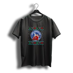 Los Angeles Dodgers Santa Christmas T-Shirt