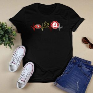 Love 49Ers Athletics Alabama Crimson Tide Pulse T Shirt