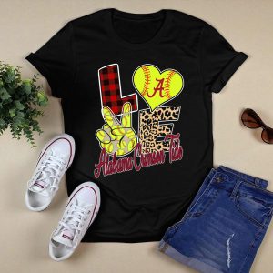 Love Alabama Crimson Tide Softball Team Shirt