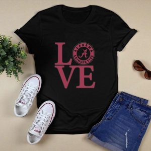 Love Alabama Crimson Tide Football Shirt