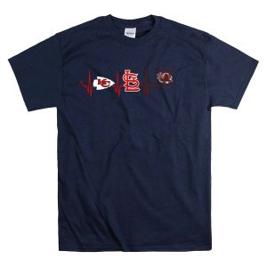Love Chiefs Cardinals Gamecocks Scg T-Shirt