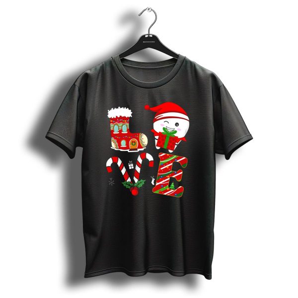 Love Christmas Dental Assistant Funny T Shirt 1 t shirt 1