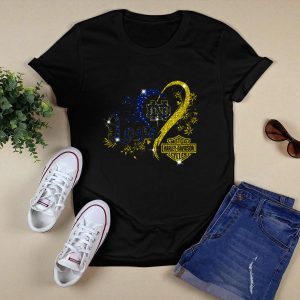 Love Notre Dame Fighting Irish Hd Motorcycles T-Shirt