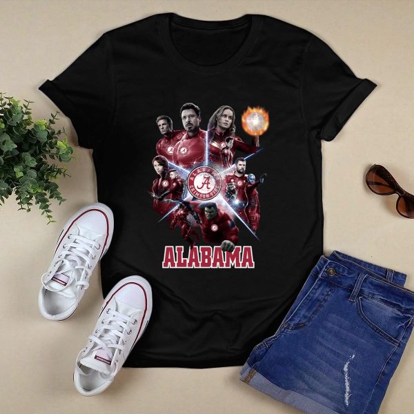 Love both Alabama Crimson Tide and Avengers Endgame Style 1 Black 1