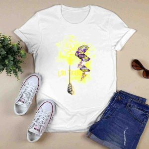 Lsu Tigers Geaux Tigers Lightning Wand T-Shirt